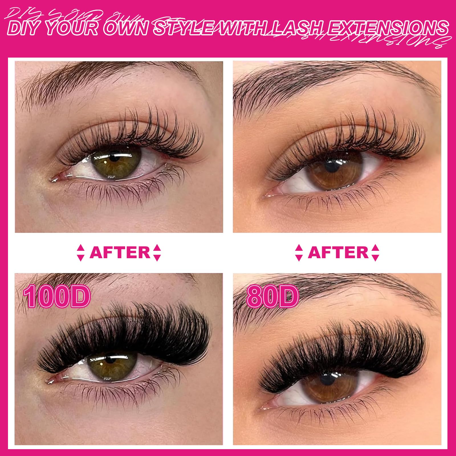 Fowendia lash applicator tool in-use for precise placement