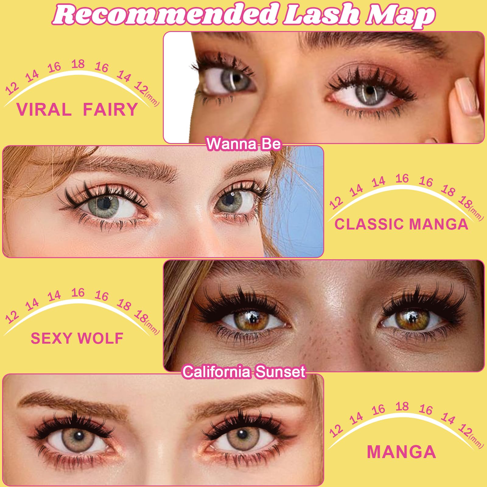 Fowendia Eye demo dramatic manga look for evening occasions