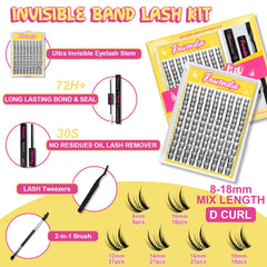 Fowendia Freya invisible band highlights comfortable wear with a seamless finish.