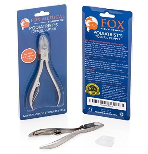 Fox Medical Equipment toenail clippers suitable for diabetic nail care routines