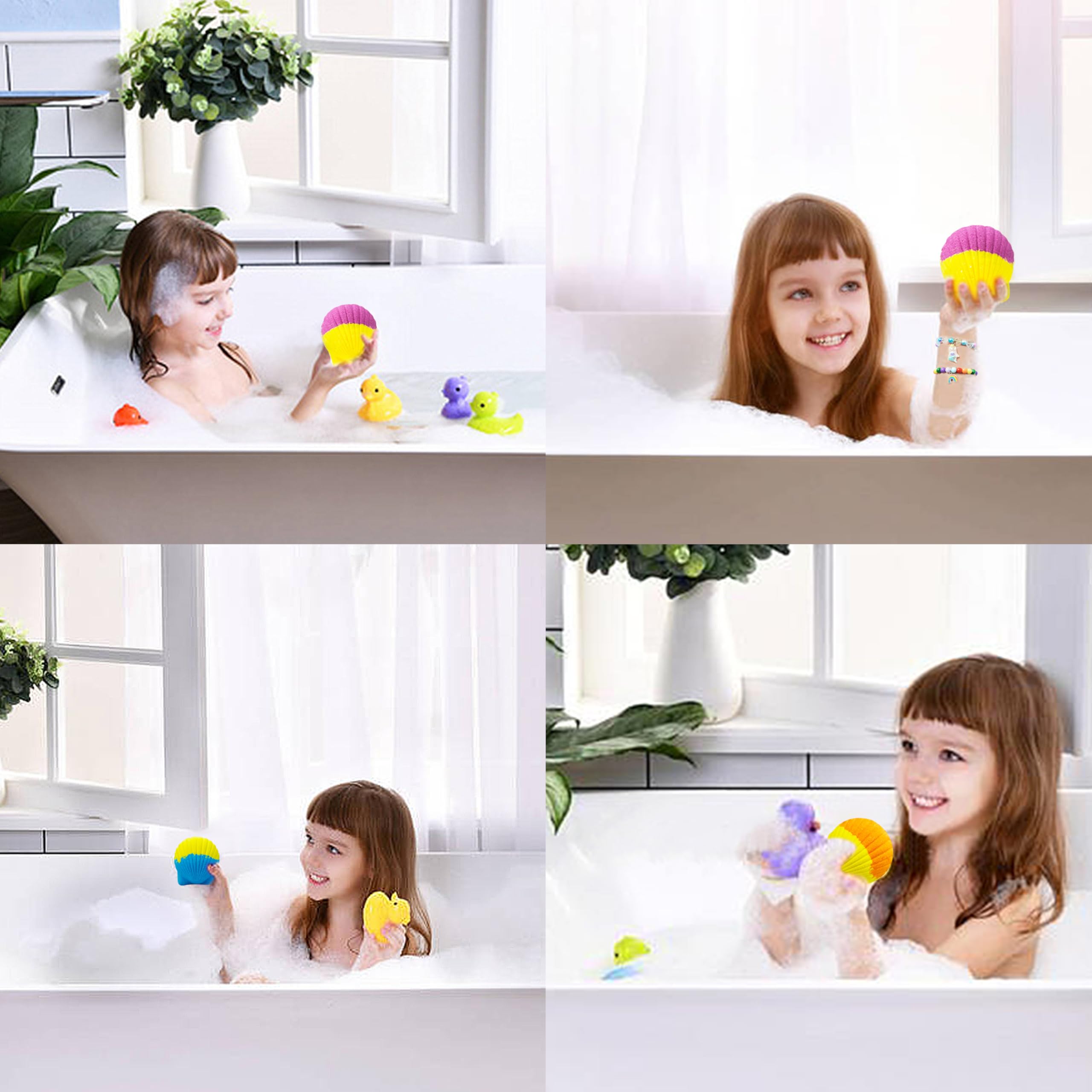 Foxandern Bath Bombs showcase vibrant colors and fresh scents for kids.