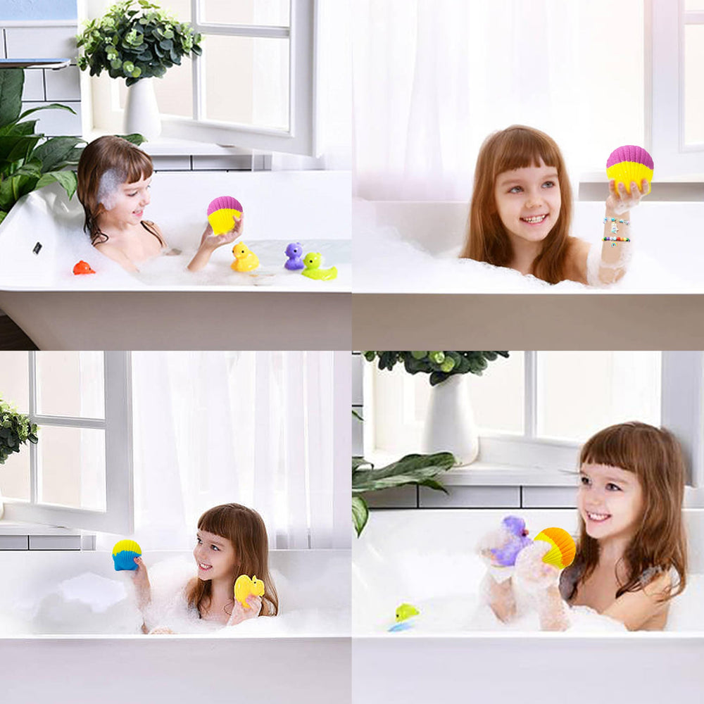 Foxandern Bath Bombs showcase vibrant colors and fresh scents for kids.