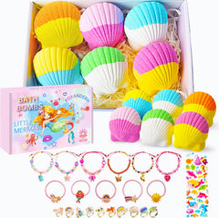 Foxandern Kids Bath Bombs 6-Pack ready for colorful bath time.