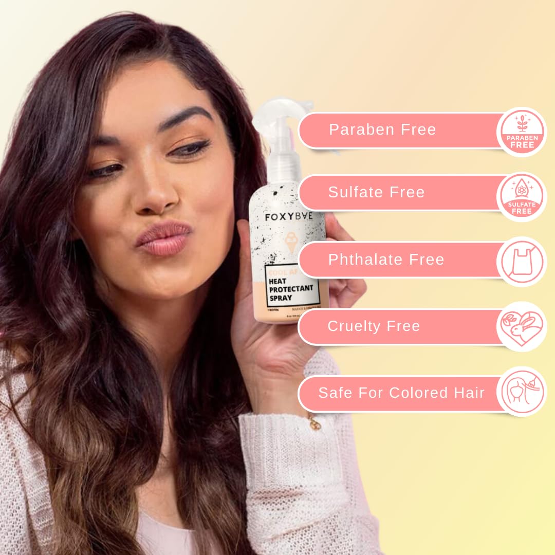 FoxyBae styling after-use gloss shows a polished, natural look