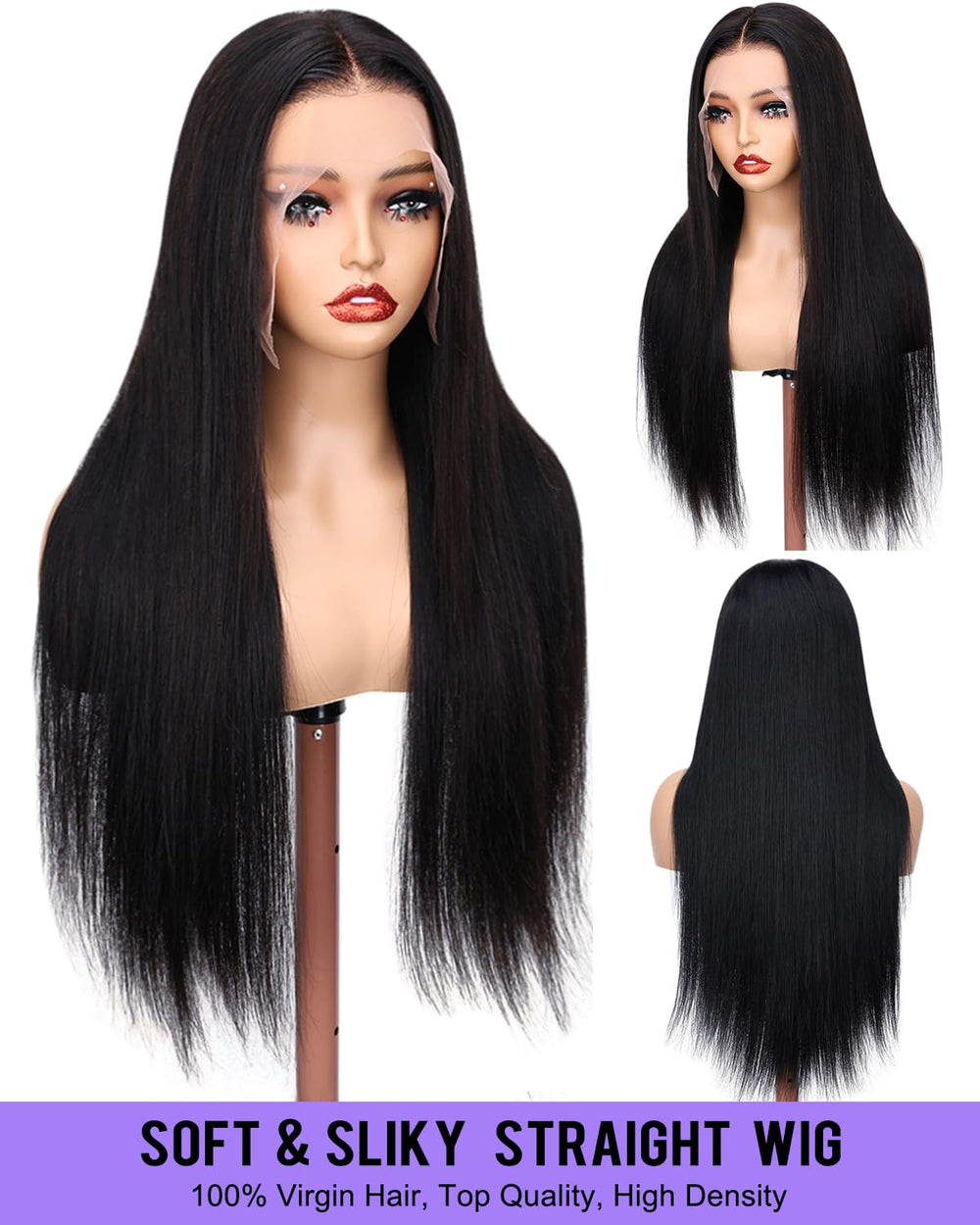 Foypot premium-quality wig with minimal shedding for salon-grade results.