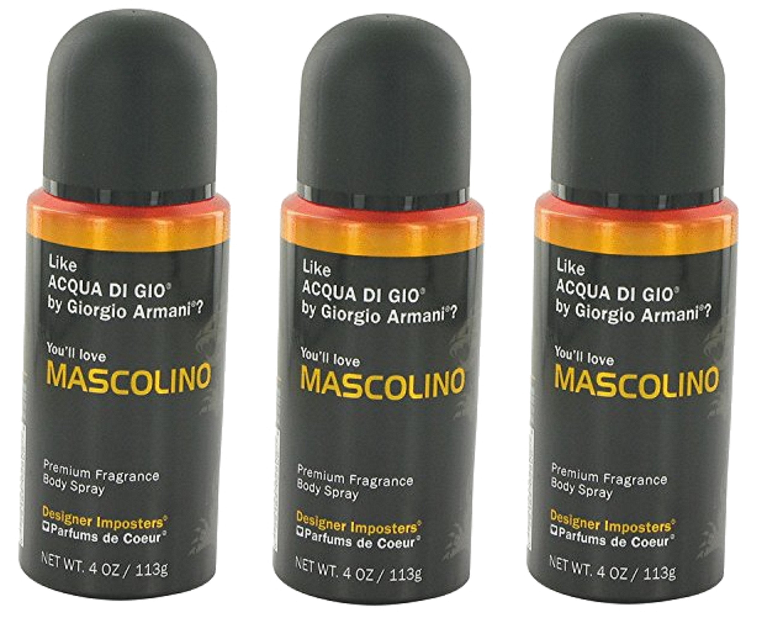 FQQF Mascolino 3-pack bottle front for daily fragrance and confidence.