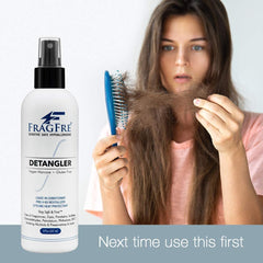 FRAGFRE gluten-free seal on packaging communicates gentle skin-friendly formula.