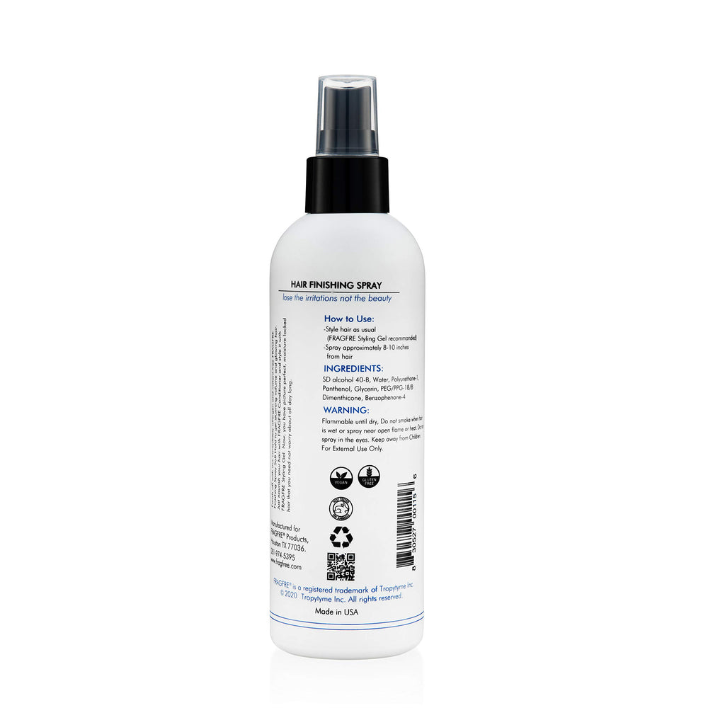 FRAGFRE humidity-protection spray helps hair withstand environmental stress