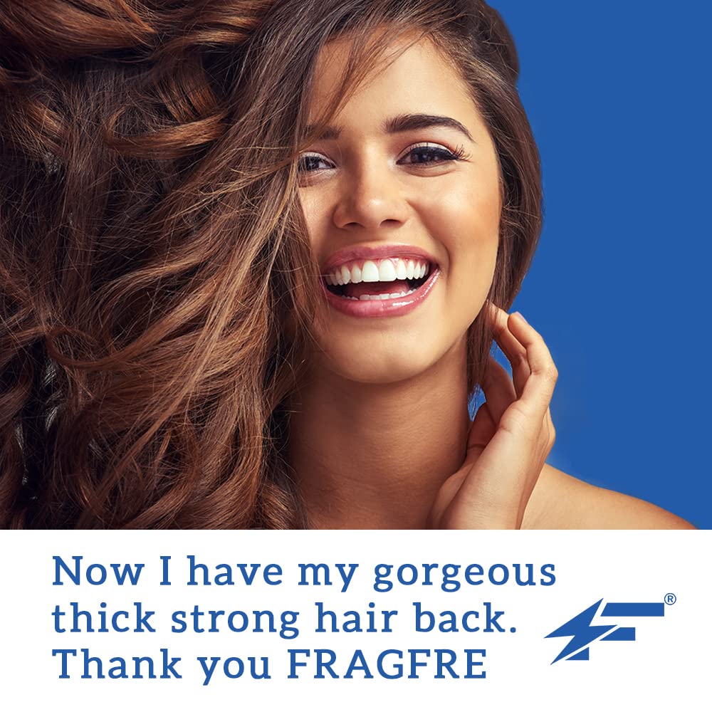 FRAGFRE Intense Hydrating Shampoo label fragrance-free communicates clean hypoallergenic option.