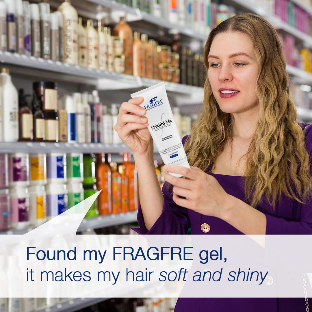 FRAGFRE styling gel in humidity context demonstrates anti humidity performance