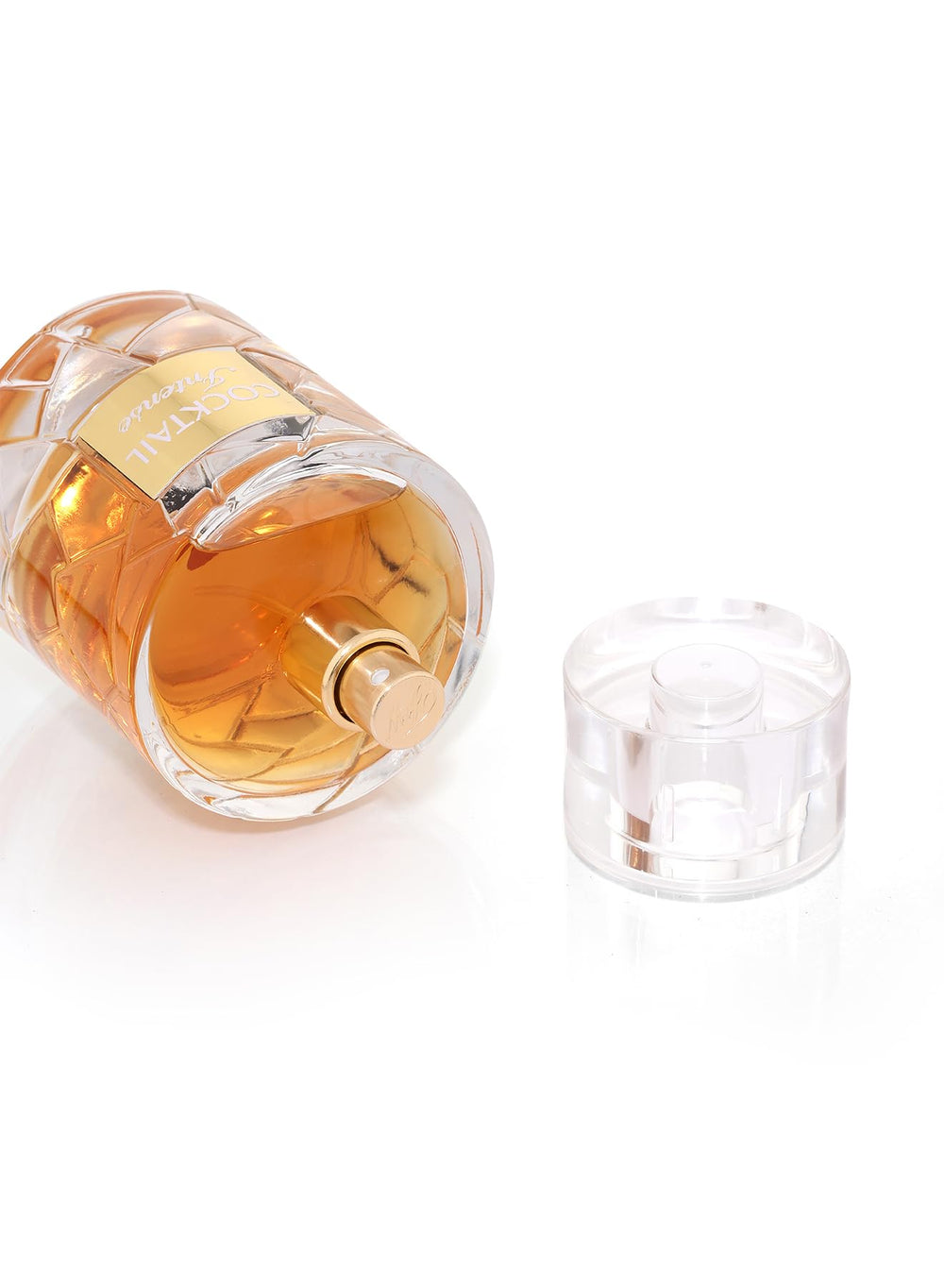 Fragrance World Cocktail Intense vanilla-praline detail suggests rich gourmand scent profile.