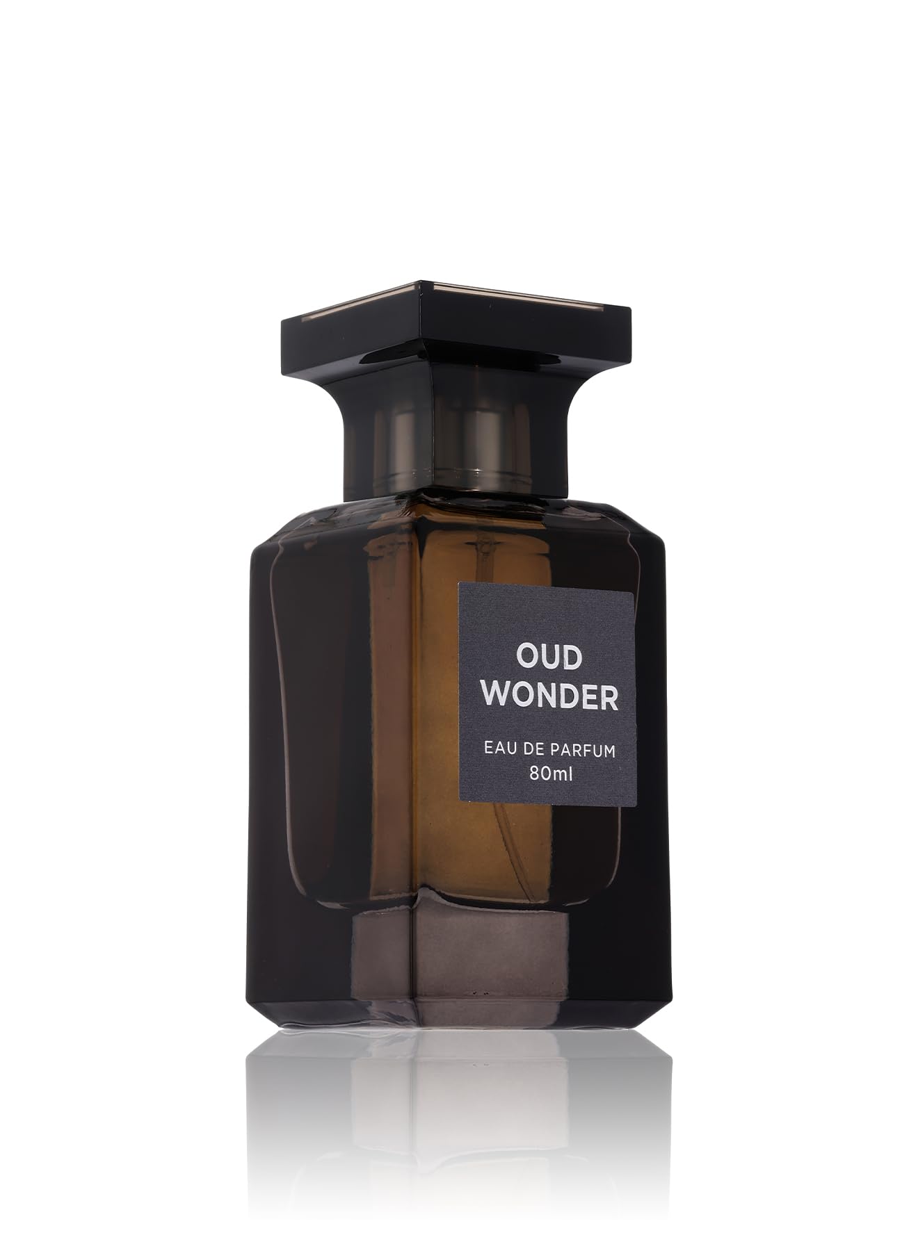 Fragrance World Oud Wonder wood-notes close-up, showcasing warm smoky tones for special occasions.