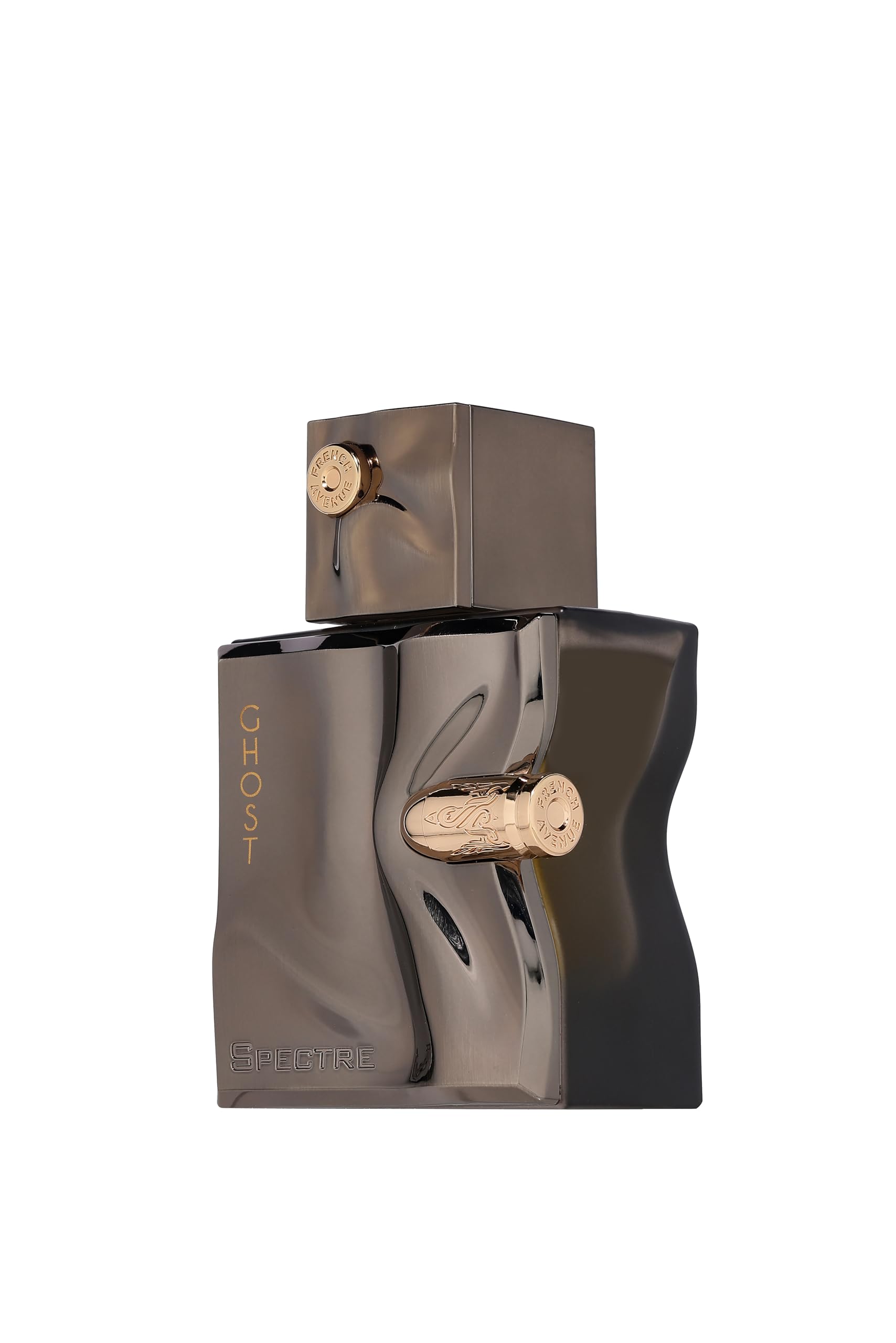 Fragrance World Spectre Ghost pump dispense shot conveys easy, controlled application