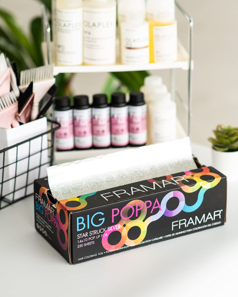 Framar embossed silver foil sheets deliver snag-free use in busy color stations.