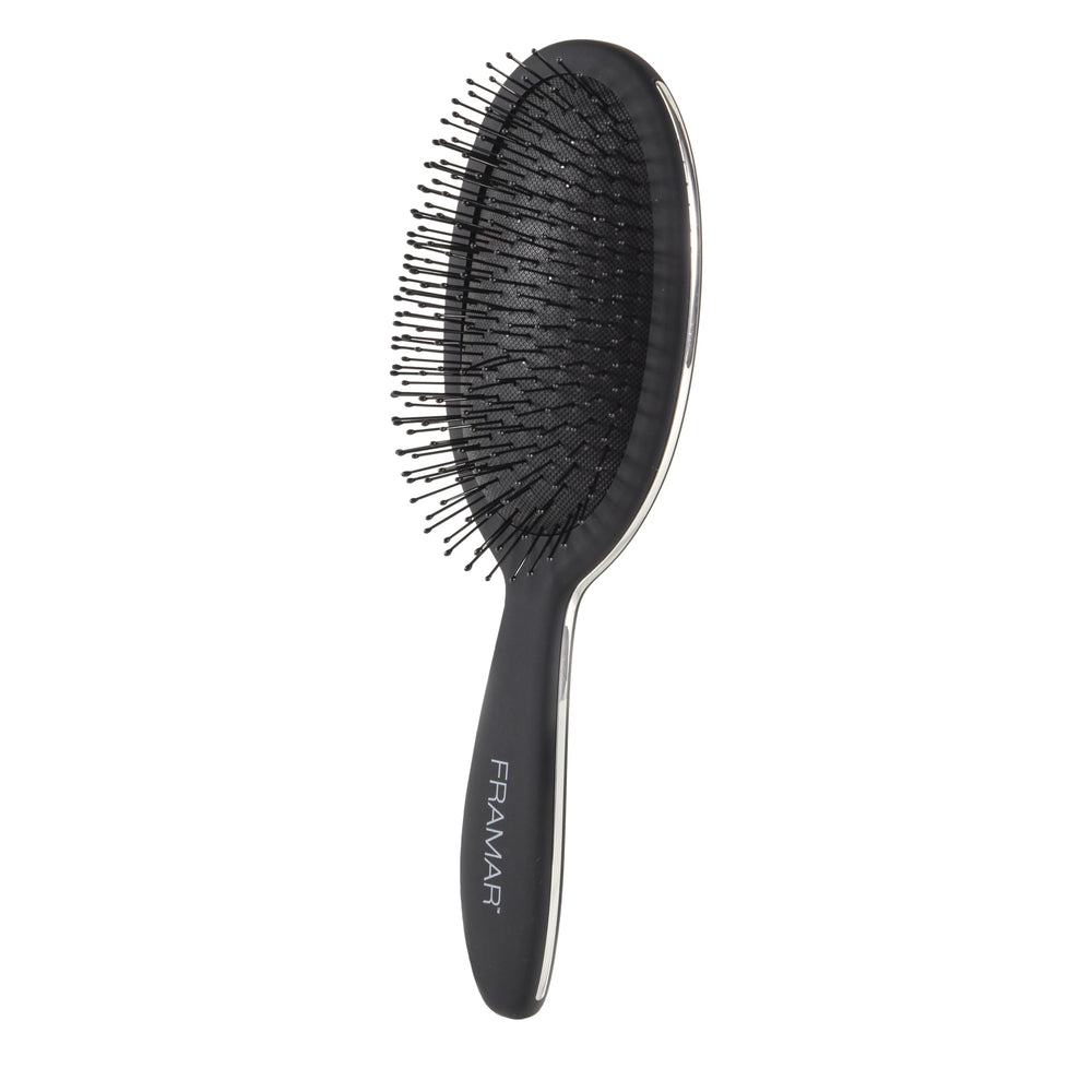 Framar detangling brush 4-colors design emphasizes stylish, portable grooming