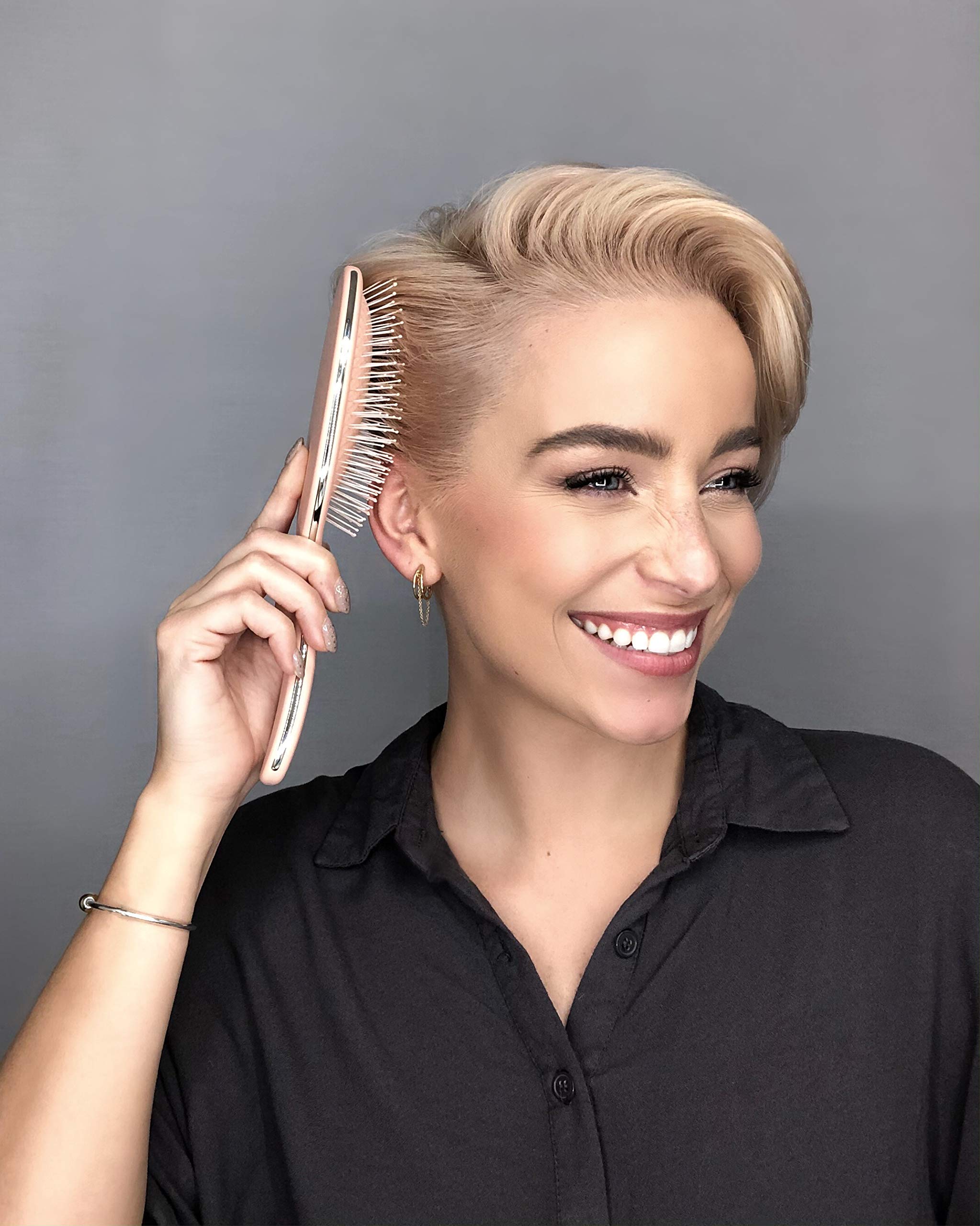 FRAMAR detangling brush dry-hair use speeds detangling with minimal tug