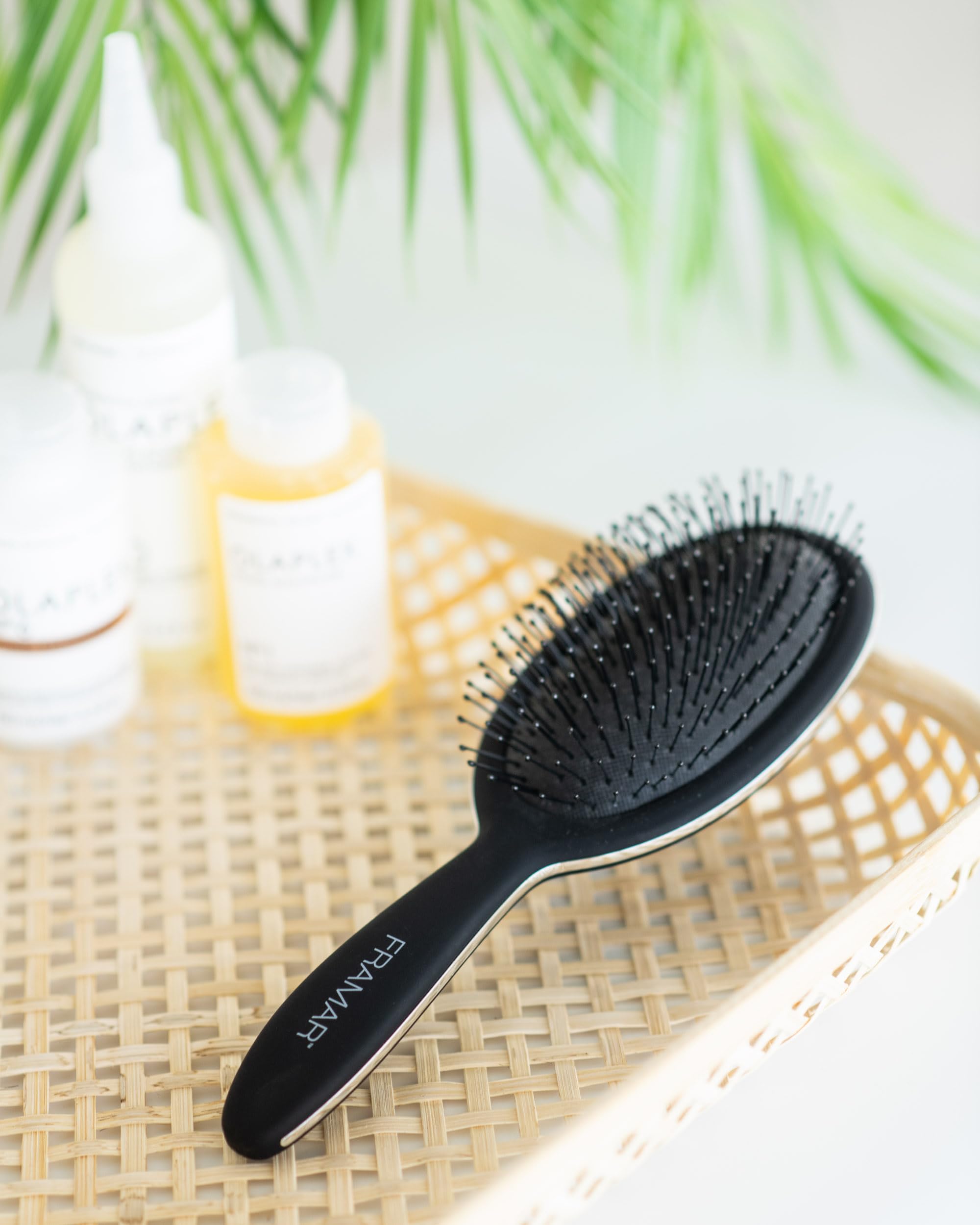 Framar detangling brush kids-friendly design enables gentle brushing for little ones