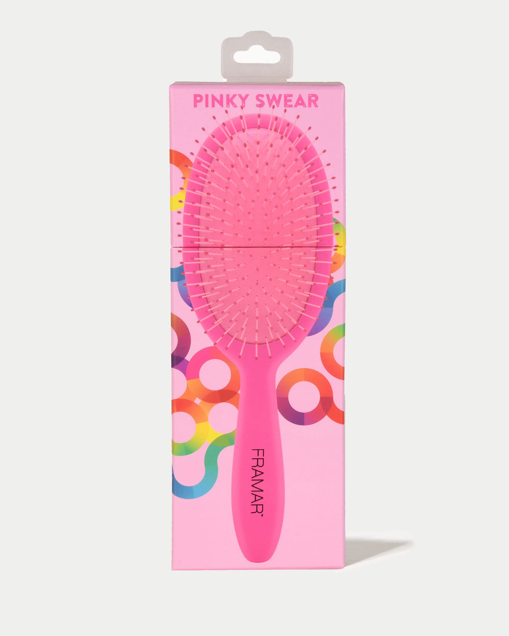FRAMAR detangling brush wet-dry-use demonstrates versatile performance for all hair types.