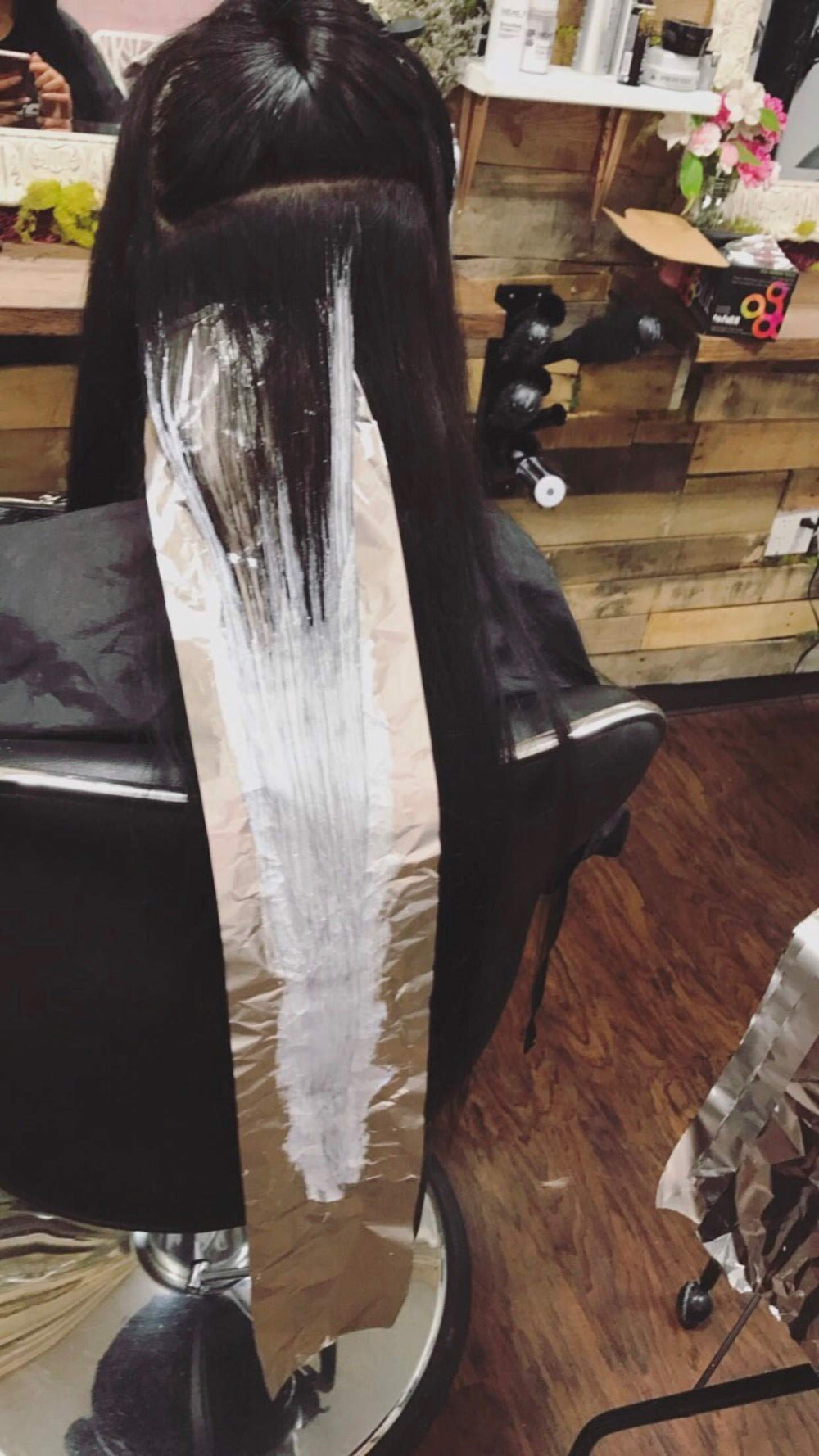 FRAMAR large silver hair foil versatile for long-hair highlighting jobs.
