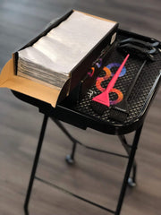 FRAMAR non-slip embossing provides secure grip during highlighting sessions.