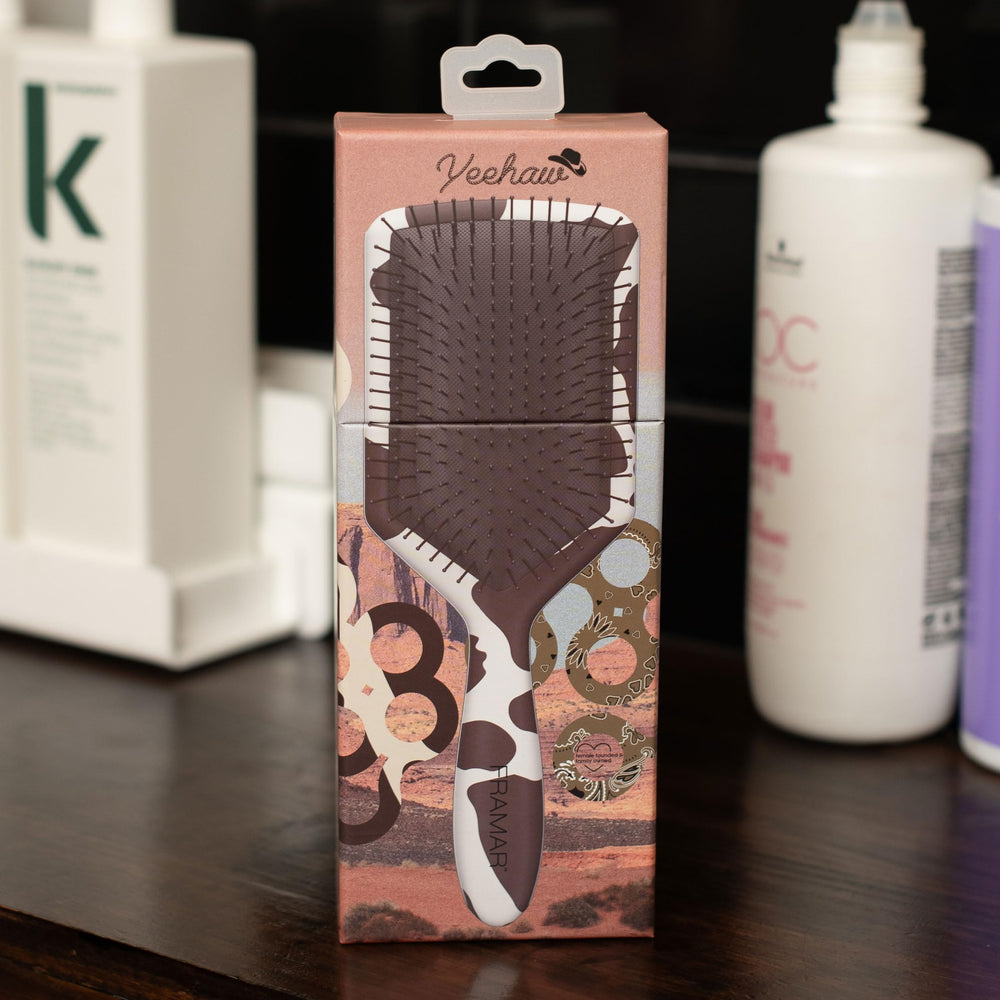 FRAMAR detangler improves brushing experience with less frizz