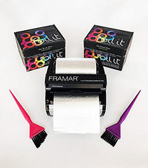 FRAMAR Silver Hair Foil built-in blade enables quick, clean cuts.