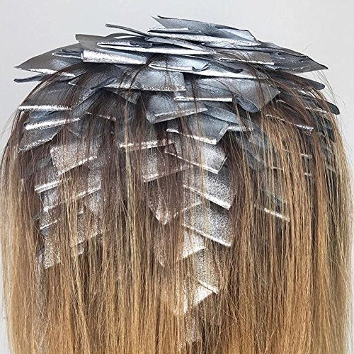 FRAMAR Silver Hair Foil durable cardboard box keeps foils protected.