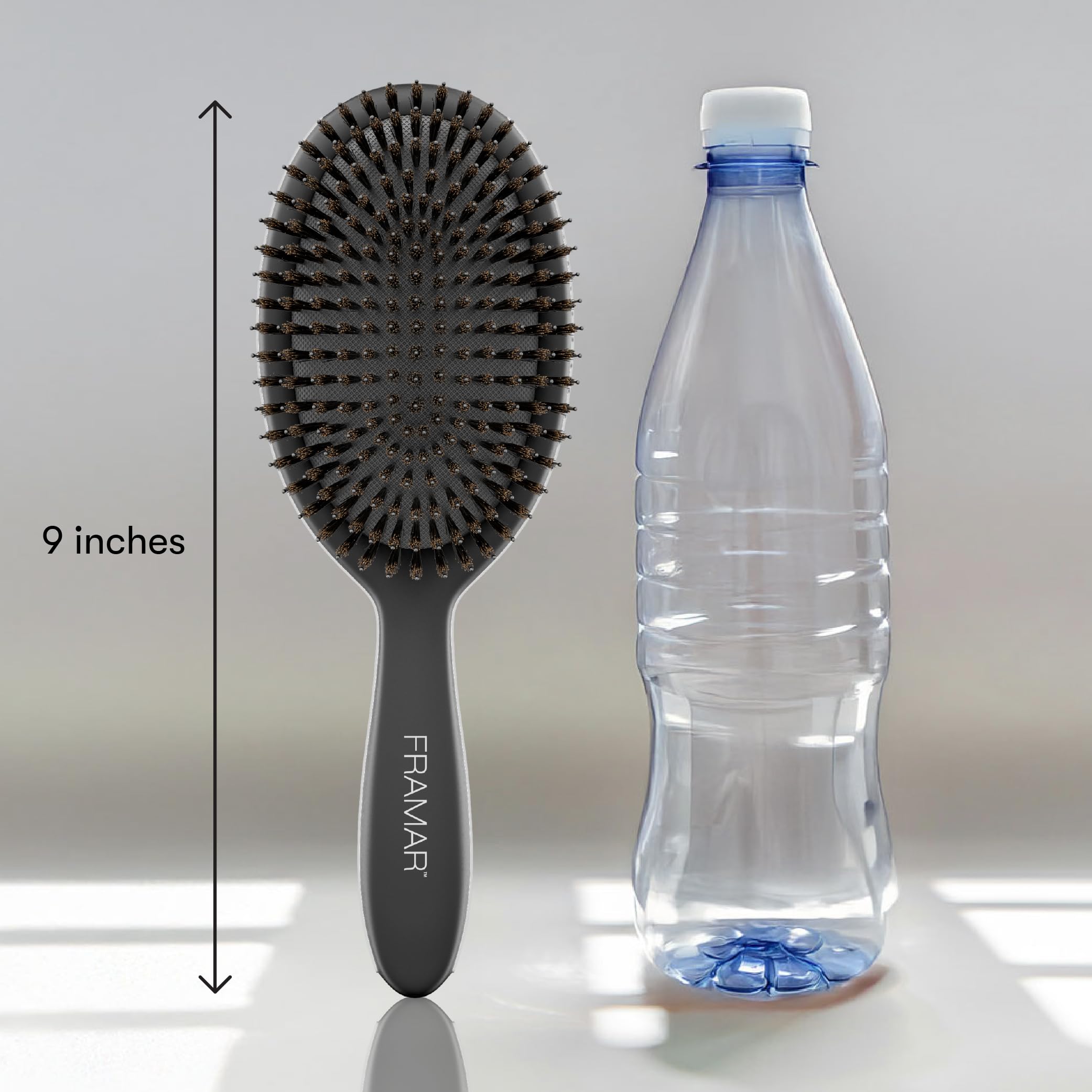 FRAMAR brush for fine hair to add volume and texture.