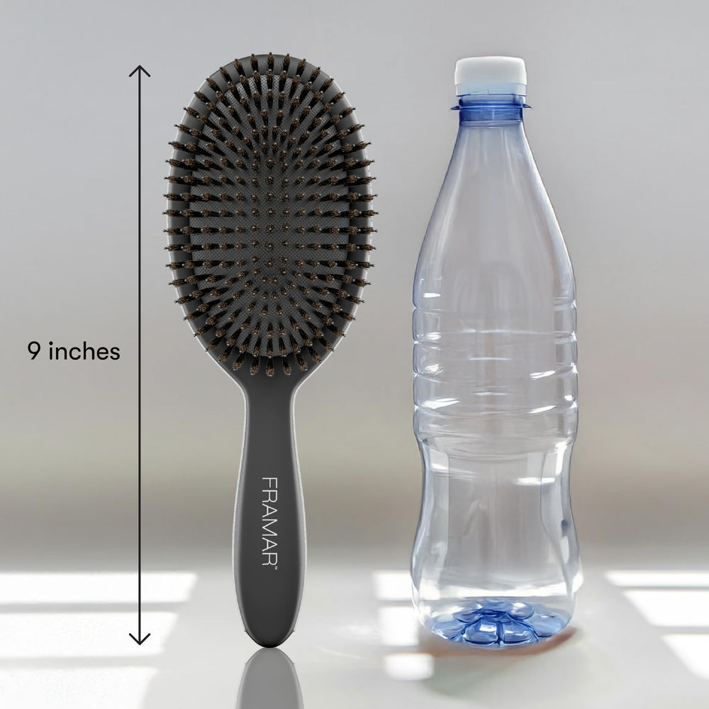 FRAMAR brush for fine hair to add volume and texture.