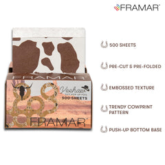 FRAMAR Yeehaw 5x11 sheets; no cutting needed.