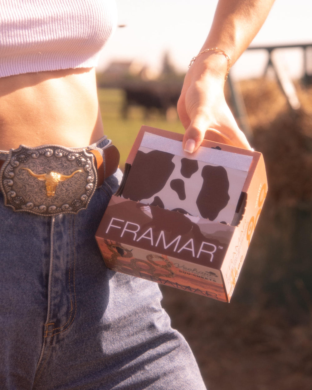Framar Yeehaw pre-doblado de 1/2 pulgada facilita usar directamente desde la caja.