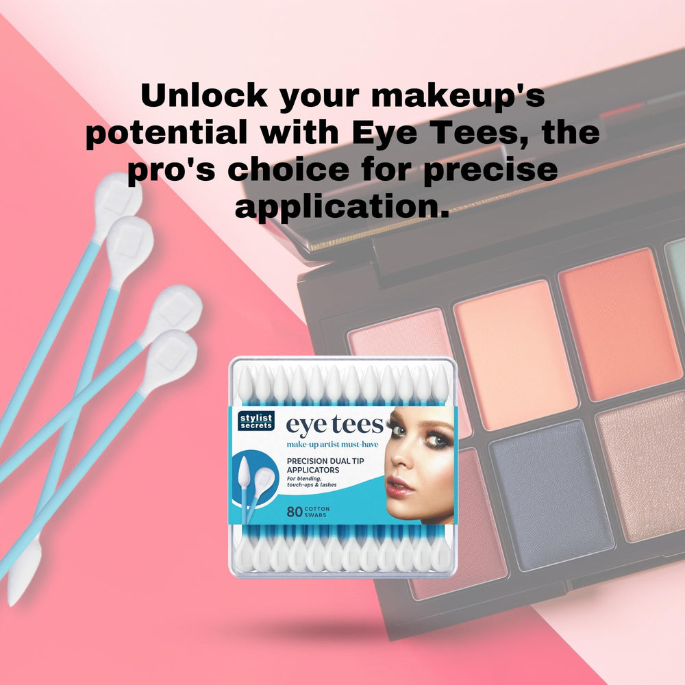 Fran Wilson Eye Tees three-pack layout with 80 tips per pack.