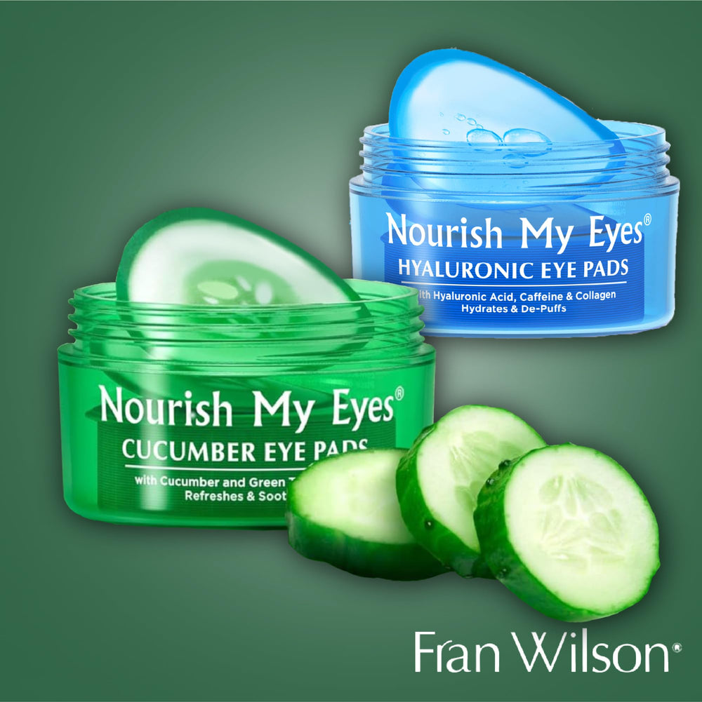 Fran Wilson Nourish My Eyes eye pads cucumber brighten under-eye area