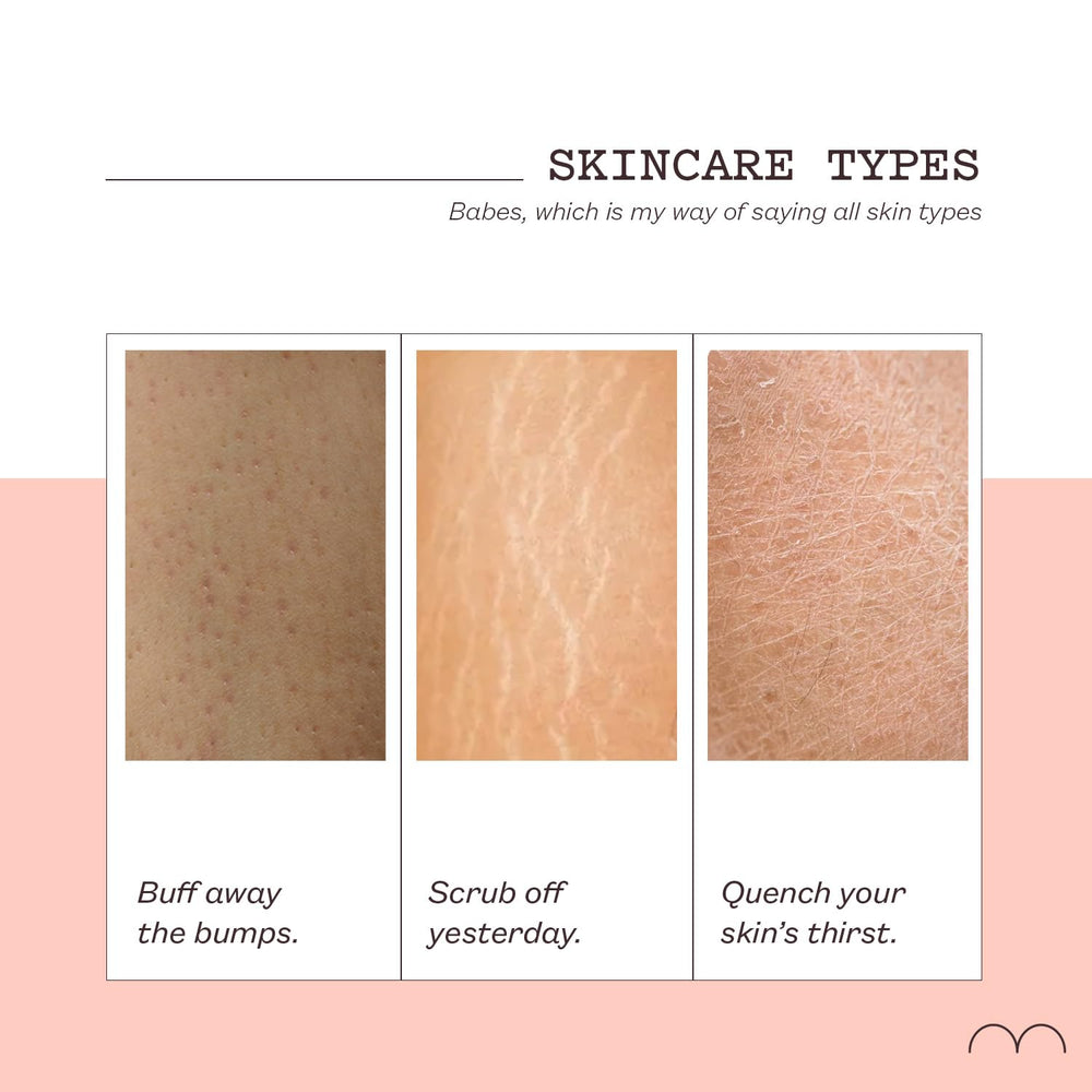 frank body Original Coffee Scrub ingredients closeup highlights exfoliation and hydration benefits
