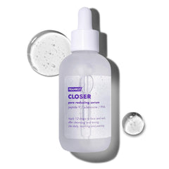 FRANKLY Closer Serum Mega Jumbo bottle ready for radiant skin prep.