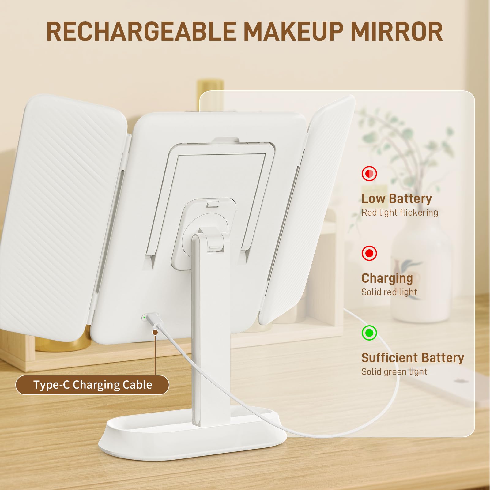 FRANO vanity mirror-gift-ready packaging suits birthdays and holidays.