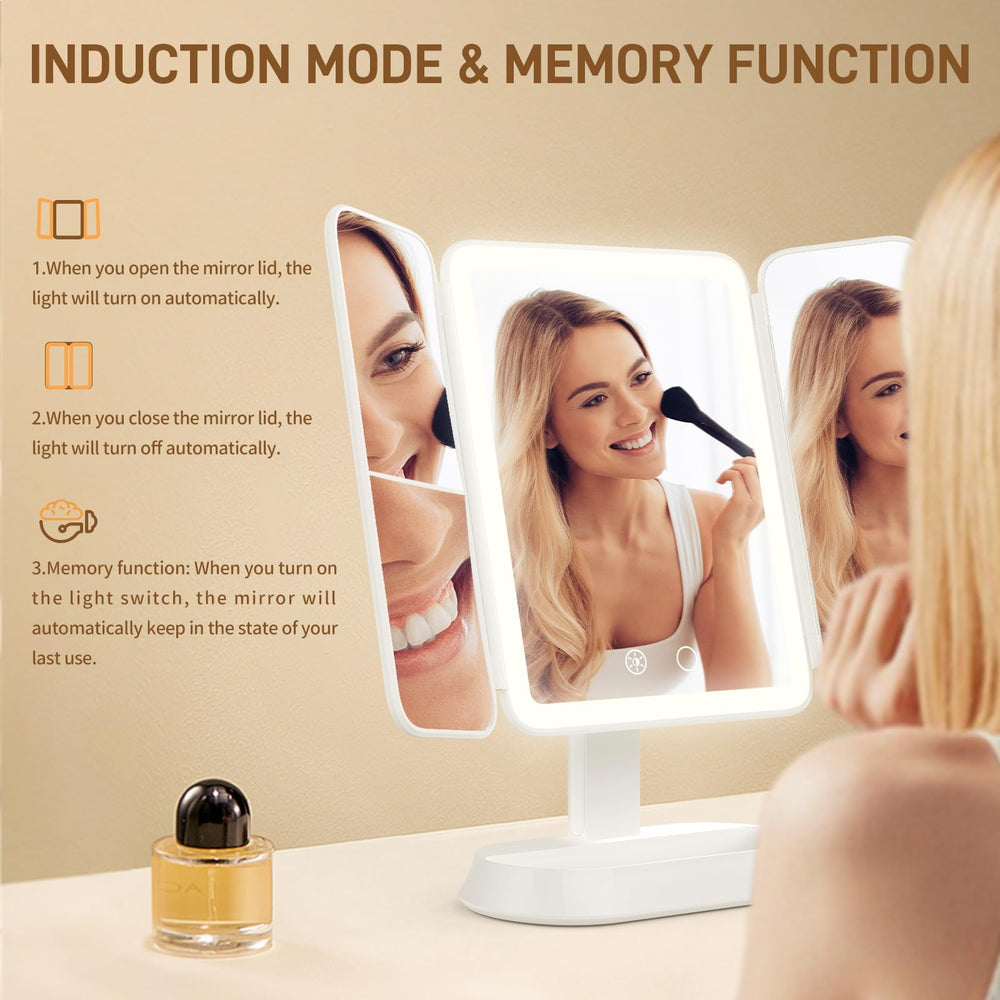 FRANO vanity mirror-usb-c recharge powers long cordless sessions.