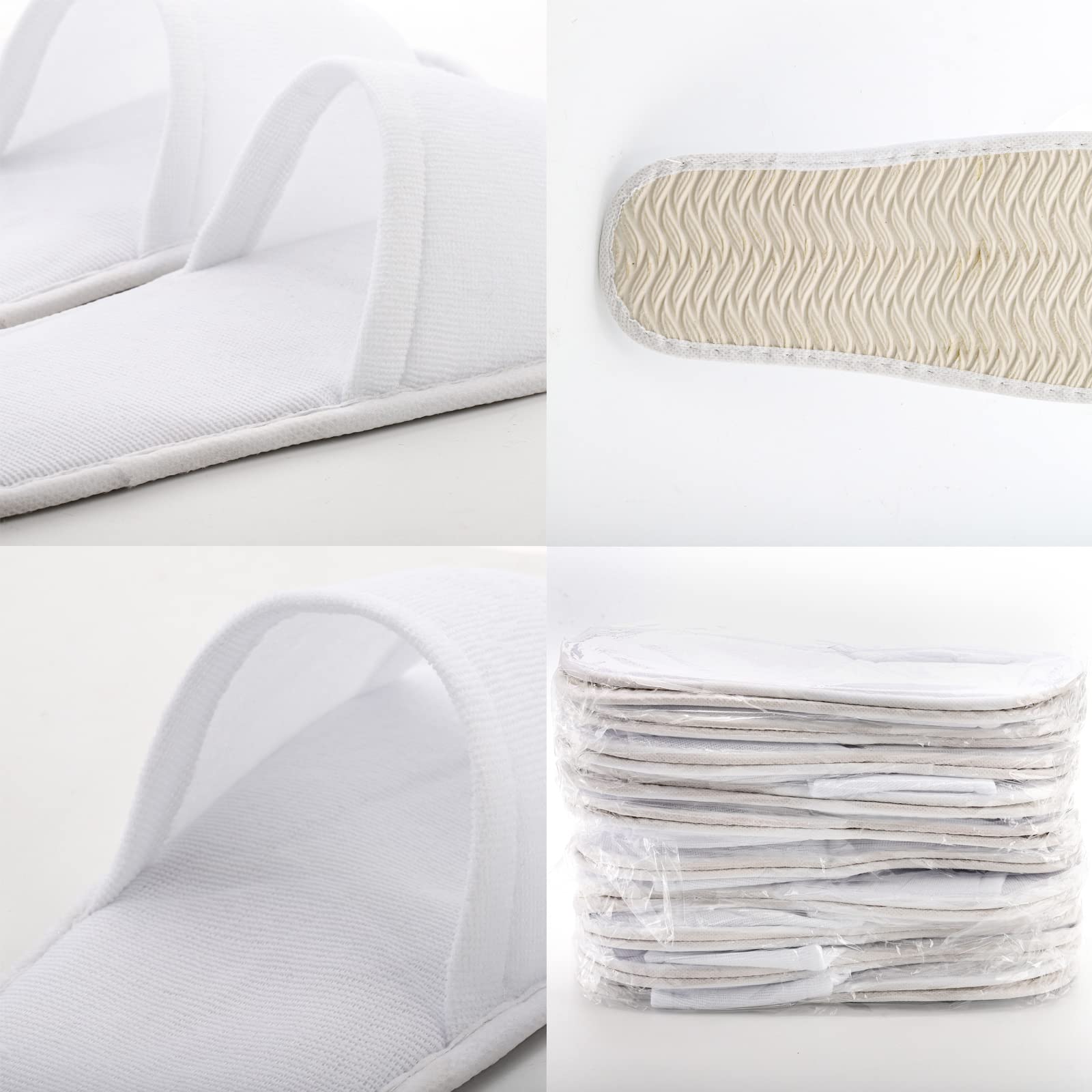 Frcctre disposable slippers individually wrapped for easy transport
