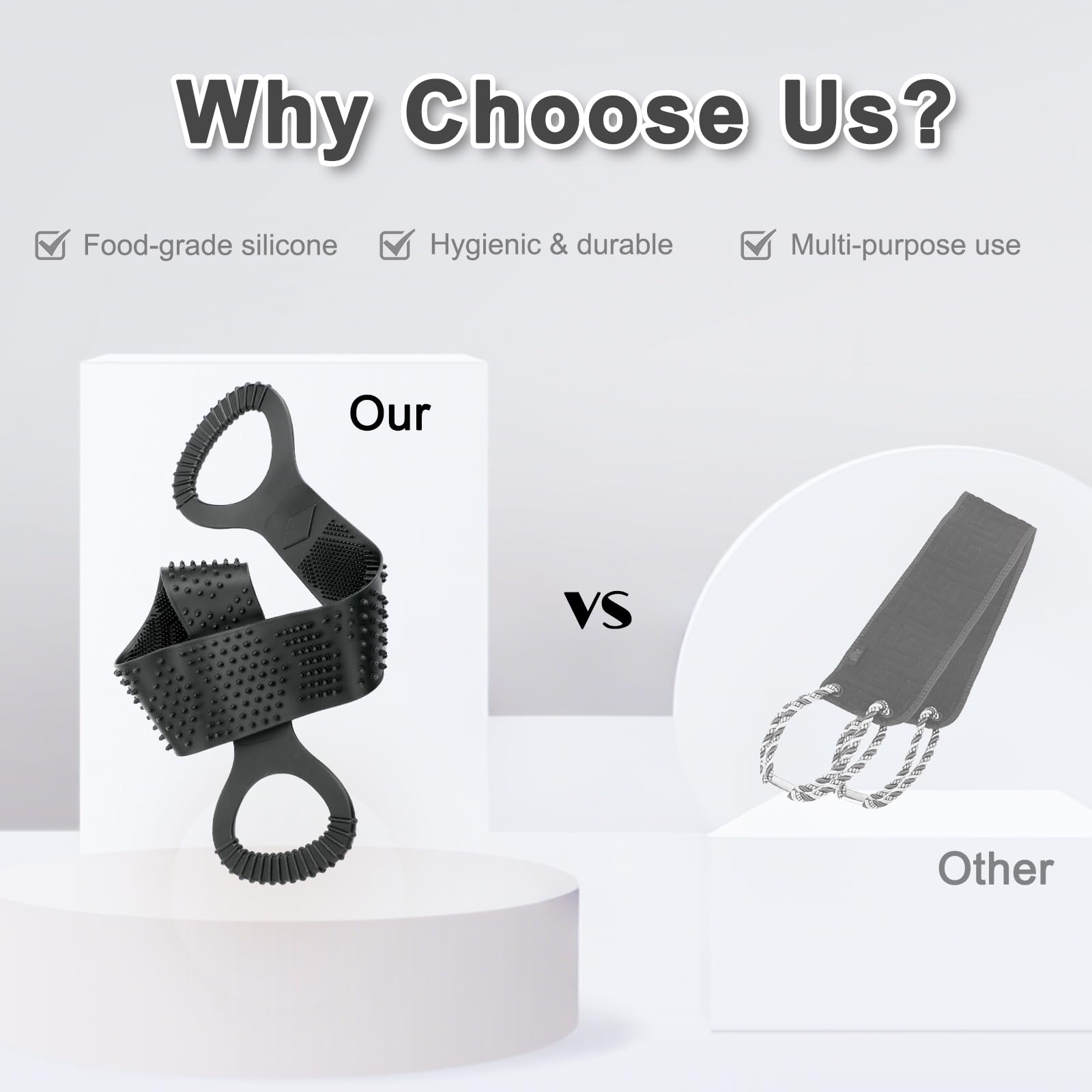 FREATECH upgraded handle offers comfortable grip for all hands
