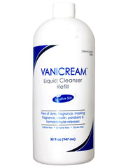 Free & Clear liquid cleanser refill 32oz pack front, easy household refills.