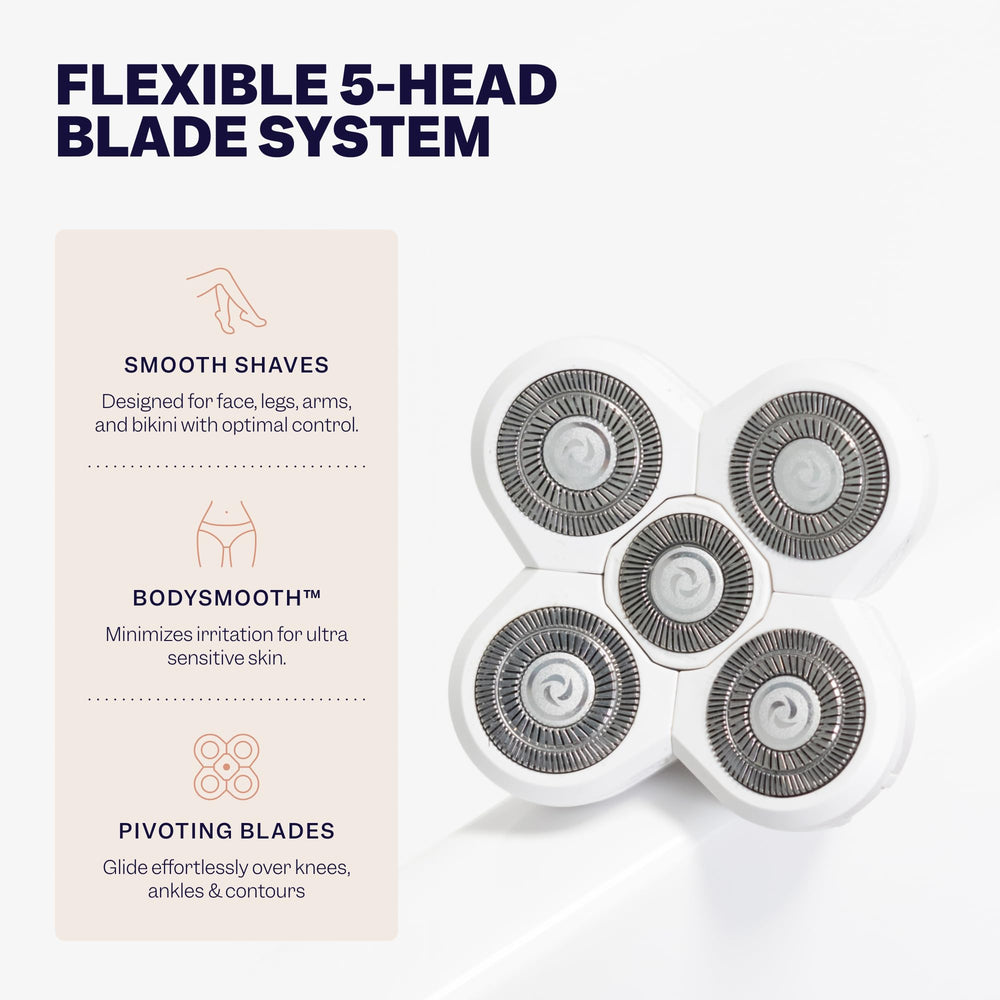 Freebird Bodysmooth demonstrates a quick 90-second shave with silky results.