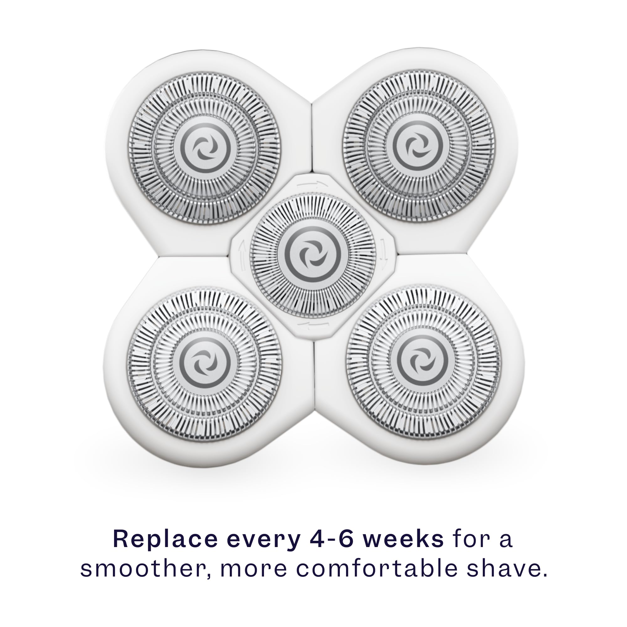 Freebird FlexSeries blade replacement scene highlighting maintenance every 50-60 shaves