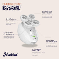 Freebird FlexSeries held to demonstrate ergonomic grip for easy, comfortable use