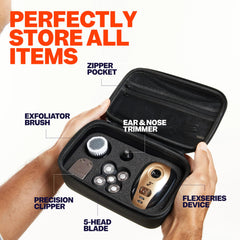 Freebird FlexSeries Travel Case organized compartments simplify packing and access