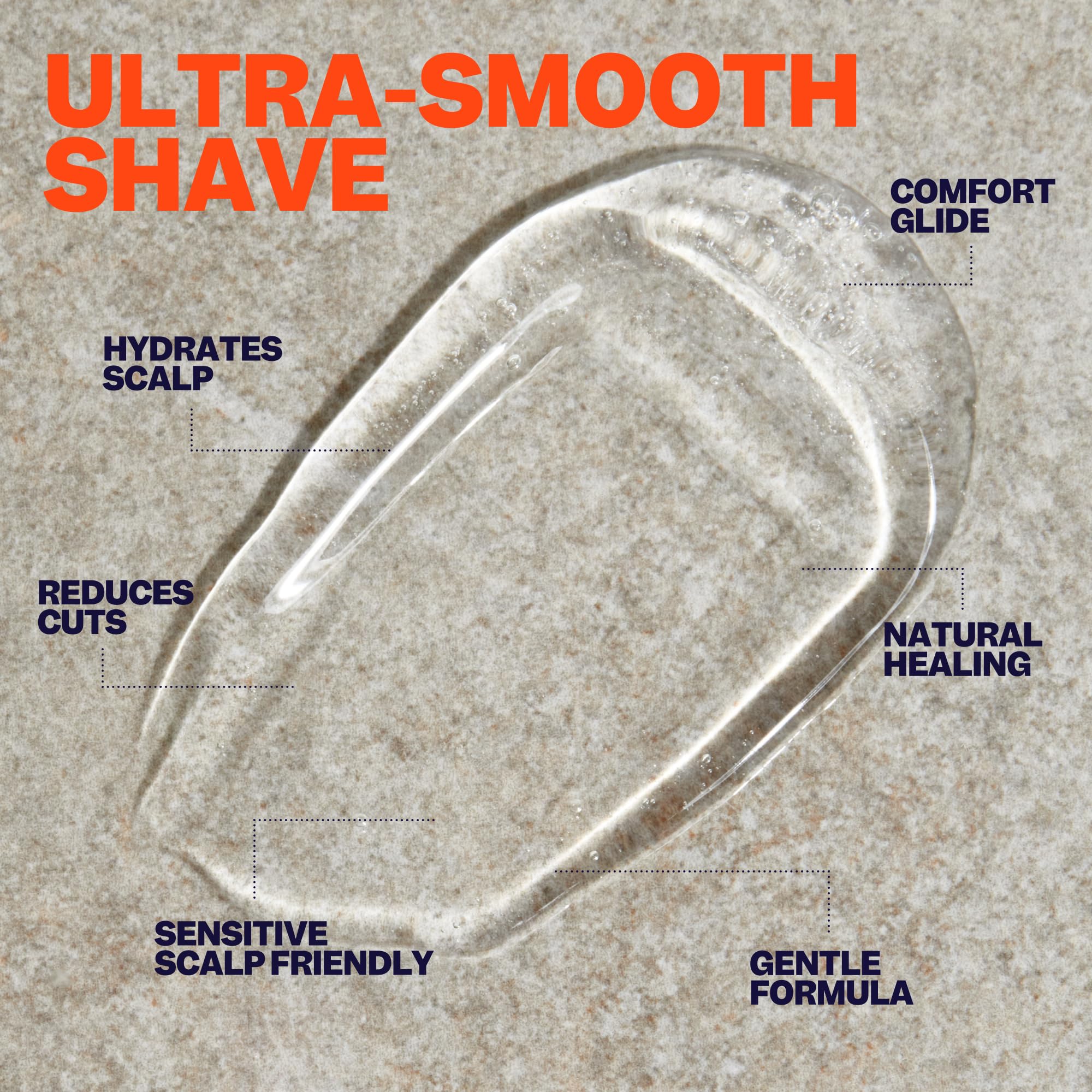 Freebird Shave Gel for Men razor-compatible gel provides enhanced glide with any razor.
