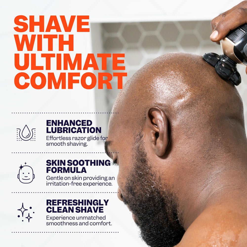Freebird Shave Gel for Men travel-size bottle for on-the-go grooming.