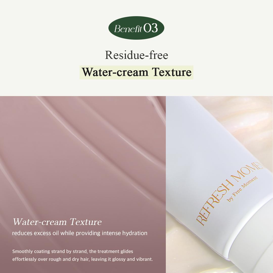 FREEMOMENT Refresh Moment daily-use treatment provides a smooth finish.