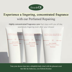 FREEMOMENT Refresh Moment wheat protein strengthens hair strands.