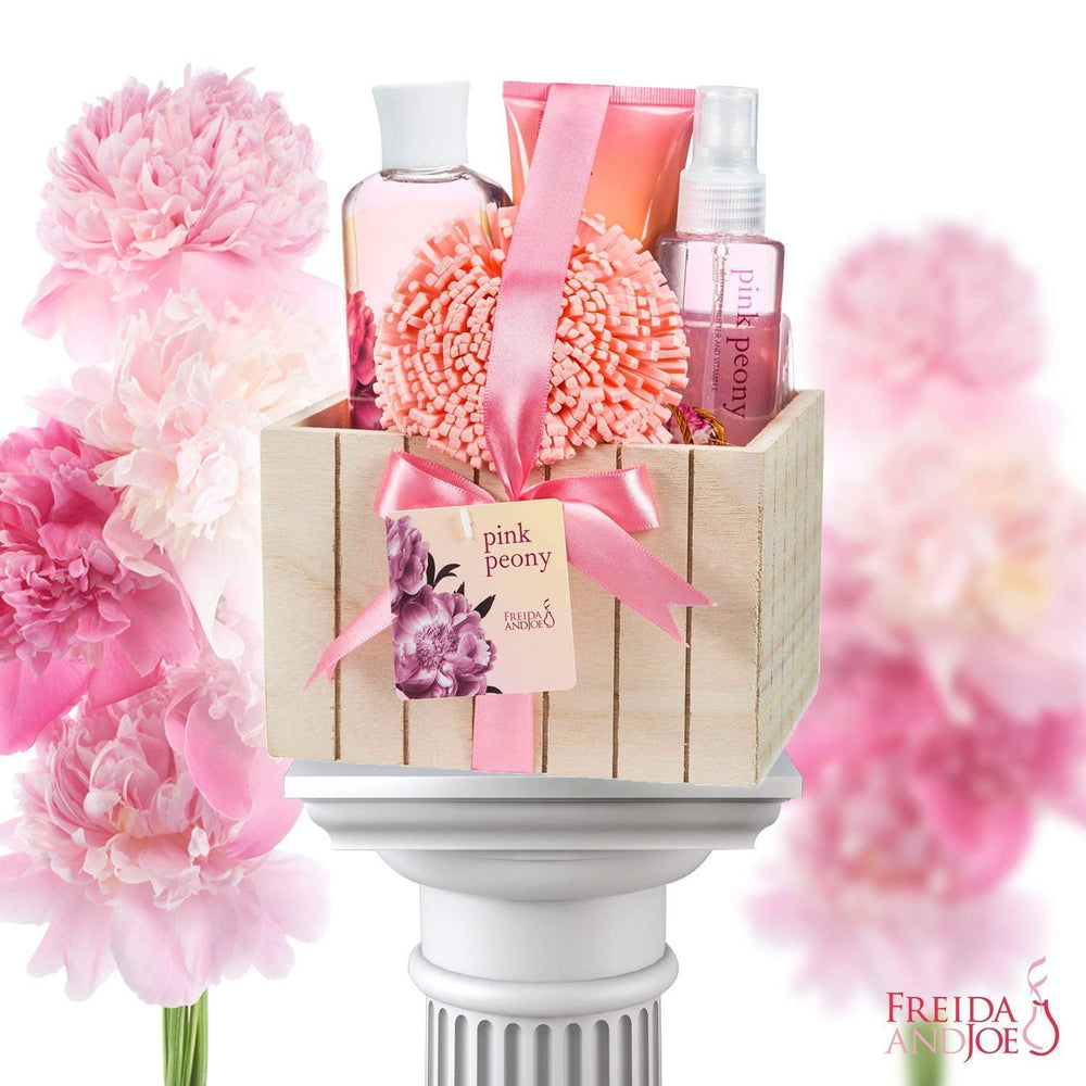 Freida and Joe Pink Peony bubble bath 160ml bottle for luxurious soak
