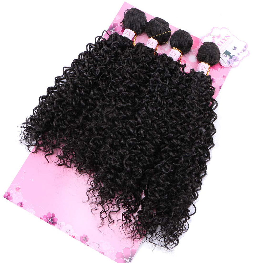 Frelyn kinky curly closeup reveals soft texture and subtle shine.